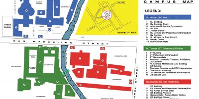 Map of adamson university