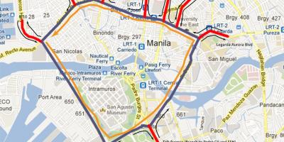 Map of bang bang manila
