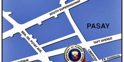 Map of dfa manila