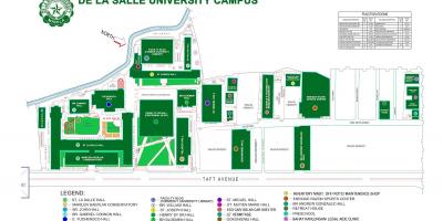 Dlsu taft map