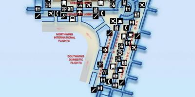 Manila international airport terminal 2 map