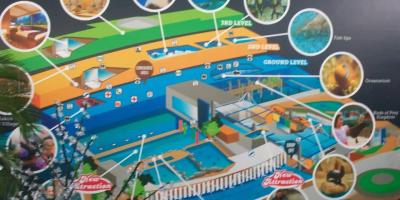 Manila ocean park guide map inside