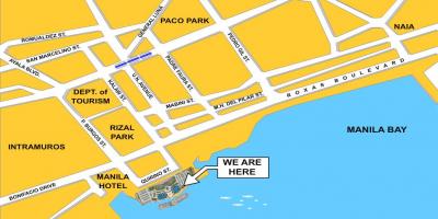 Map of manila ocean park location