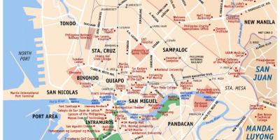 Map of manila street