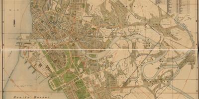 Map of old manila