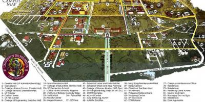 Map of up diliman