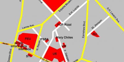 Ust espana map